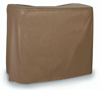 Portable bar cover brown color